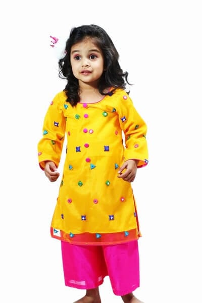 Little Girl Diwali Indo Western Dress