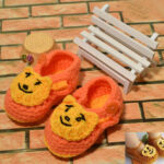 Adorable Crochet Lion Baby Booties , baby accessories India