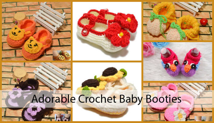 Crochet Baby Booties Beginners, Newborn, Perfect Last-Minute Baby Shower Gift