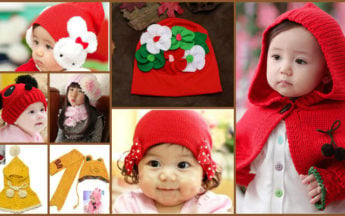 Glamorous Touch to the Kids in Winter with Baby Hats and Scarves