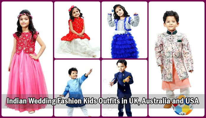 Indian Wedding Fashion Kids Outfits, Baby Girl Clothes UK, Australia and USA