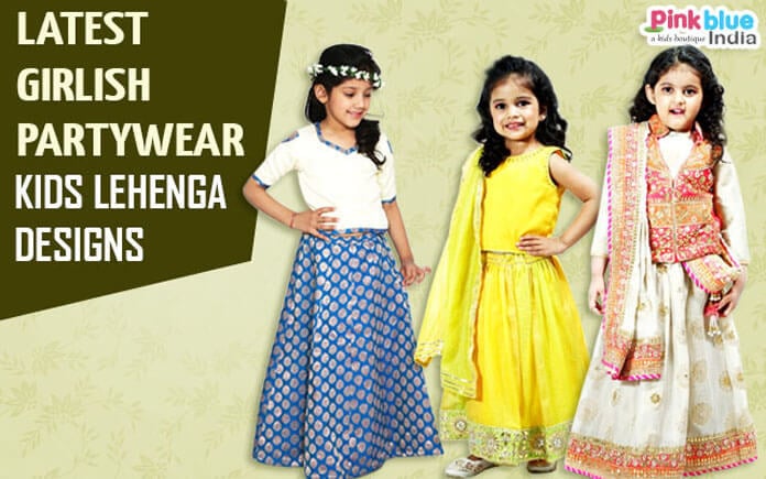 Party Lehenga Designs for Girls, Girlish Lehenga, Baby Lehenga dress online India