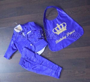 Little Prince Costume - Baby Boy 1st Birthday Outfit