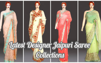 Latest Designer Jaipuri Saree Collections | Rajasthani Gota Work in Saree