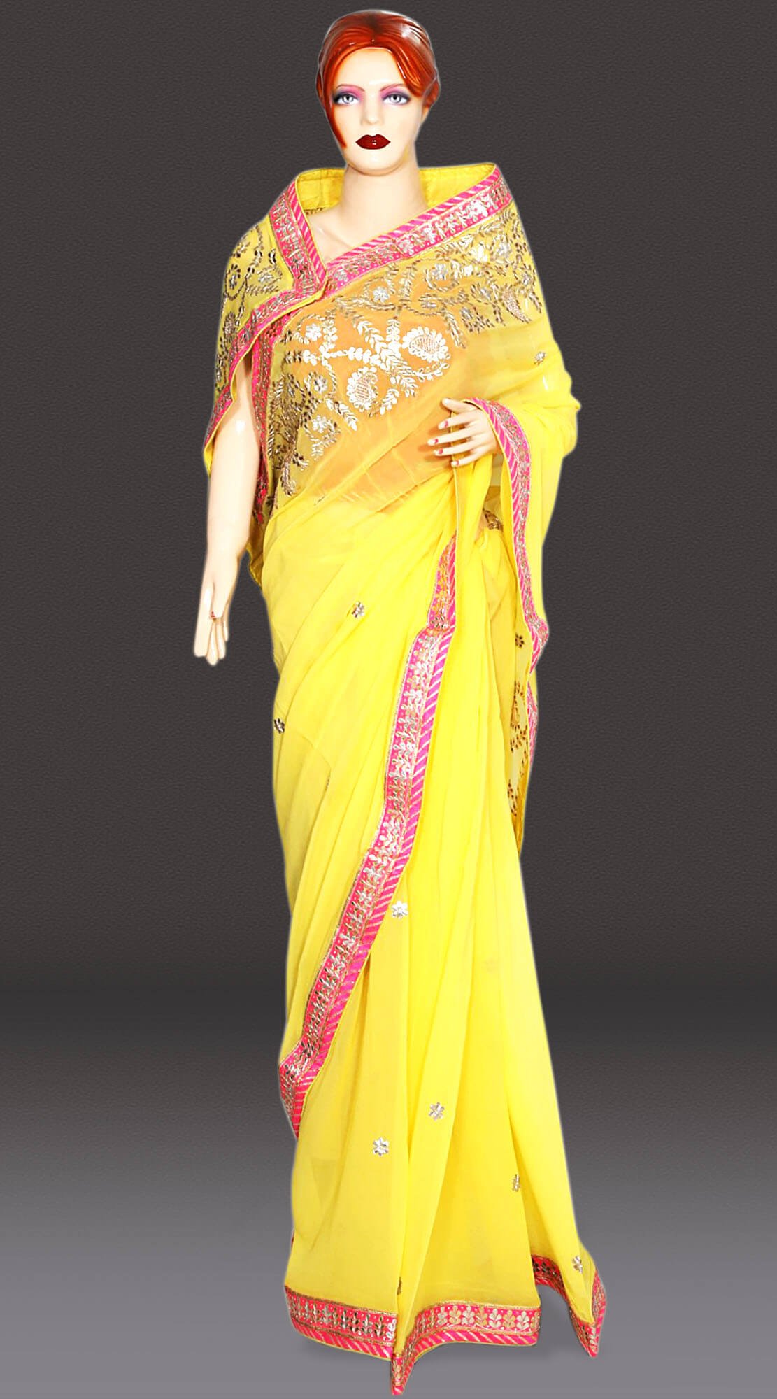 Buy georgette sarees party wear in India @ Limeroad-iangel.vn