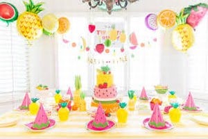  baby’s first birthday party fruits