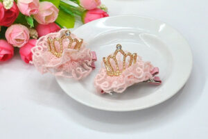 1st Birthday Princess Tiara Headband, first birthday crown girl 