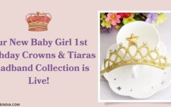 Our New Baby Girl 1st Birthday Crowns & Tiaras Headband Collection is Live!