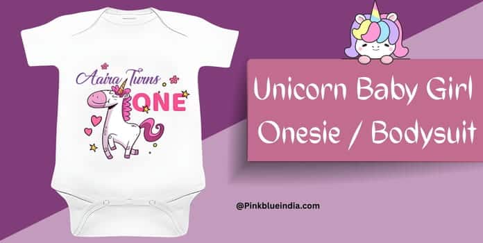 Unicorn Baby Girl Onesie / Bodysuit