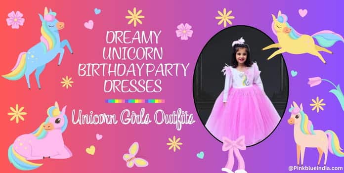 Dreamy Unicorn Birthday Party Dresses -Unicorn Girls Outfits