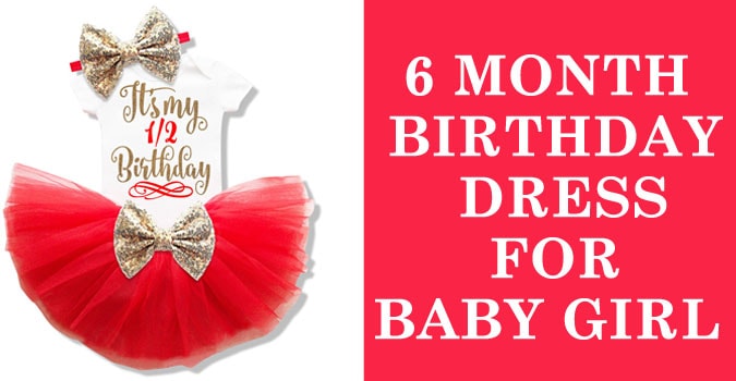 Baby Girl 6 month Birthday Dress – Birthday Outfit Online