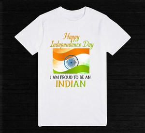 PROUD INDIAN Independence Day T-Shirt Online for Kids