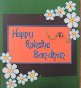 School Chart On Raksha Bandhan