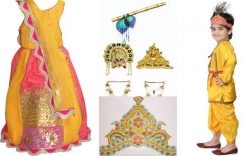 How to Dress up Your Child As Radha and little Krishna This Janmashtami 2022