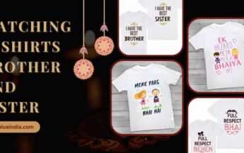 Customised Matching T-Shirts for Brother and Sister on Raksha Bandhan