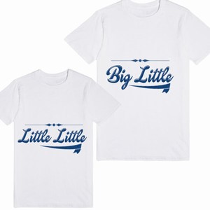 Raksha Bandhan Personalized Big Brother Little Sister T-shirts
