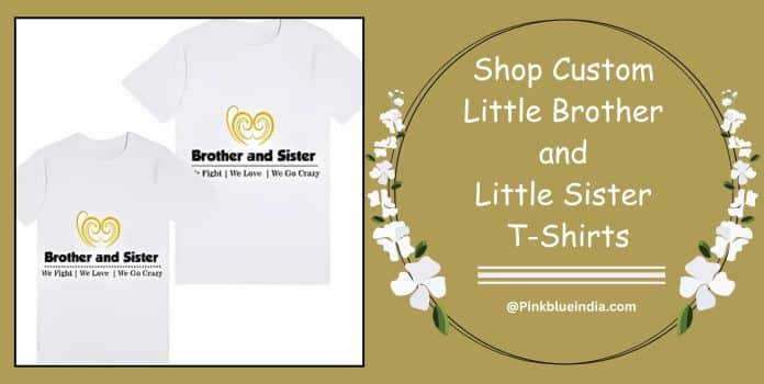 Shop Custom Little Brother and Little Sister T-Shirts