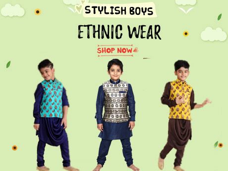 1 Year Boy Kurta Pajama - baby ethnic wear - Children Kurta Pyjama with Jackets