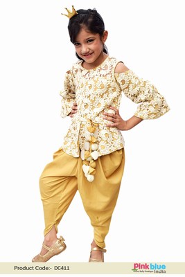 Baby Girl Indo Western Gown, Kids Indo Western Dress
