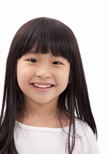 Toddler Girl Straight Cut with Fringes Hair styles