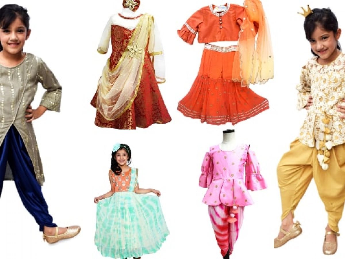 Indian Ethnic Wear Online Store | Gowns for girls, Kids dress, Kids  designer dresses