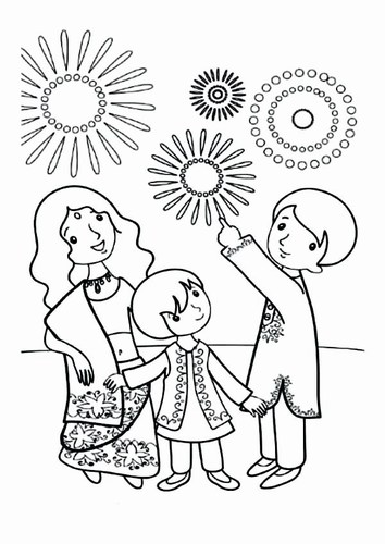 Easy Diwali Festival Drawing For Baby And Kids