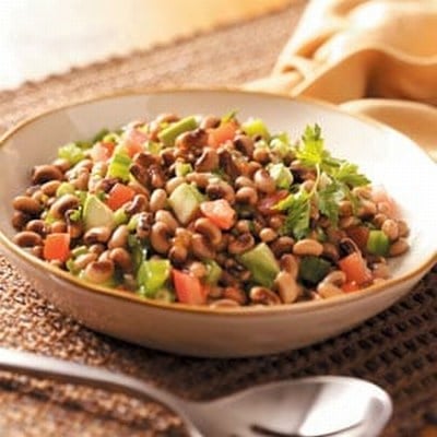 Brown Black Eyed Pea Salad baby Breakfast Recipe