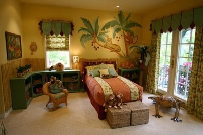 Kids Jungle and Safari Room Design