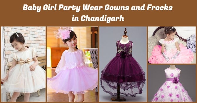 Baby Girl Party Wear Gowns, Birthday Frocks in Chandigarh﻿