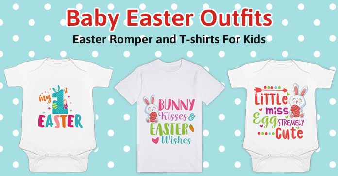 Easter Baby Outfits - Easter Newborn Baby Romper - Kids T-shirts India