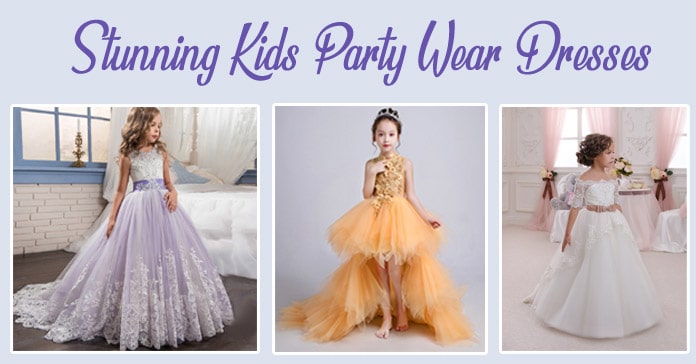 Kids Party Dresses - Little Girls Party Wear Dress