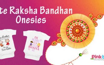 Cute Raksha Bandhan Painted Onesies | Rakhi Gifts for Brother/ Sister