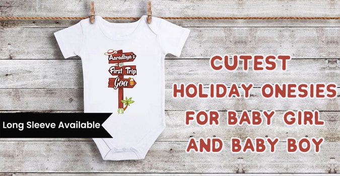 Cutest Holiday Onesies for Baby Girl and Baby Boy