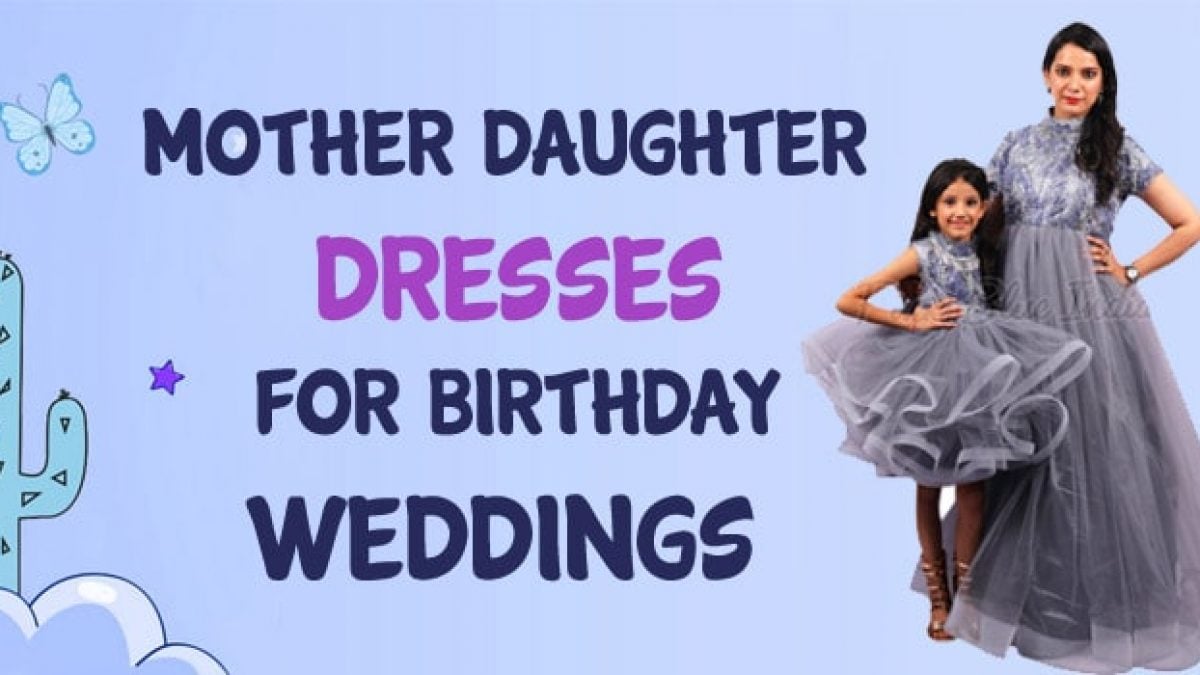 Mother and Daughter Matching Dresses: Latest Fashion Trend – South India  Fashion