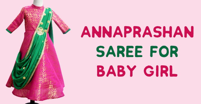 Annaprashan dress for baby girl online 2025