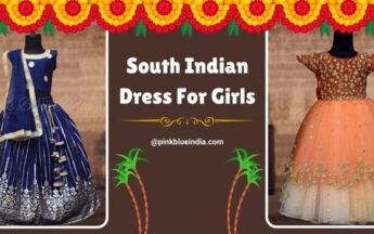 South Indian Traditional Dress For Baby & Toddler Girls
