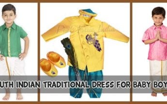South Indian Traditional Dress for Baby & Toddler Boys
