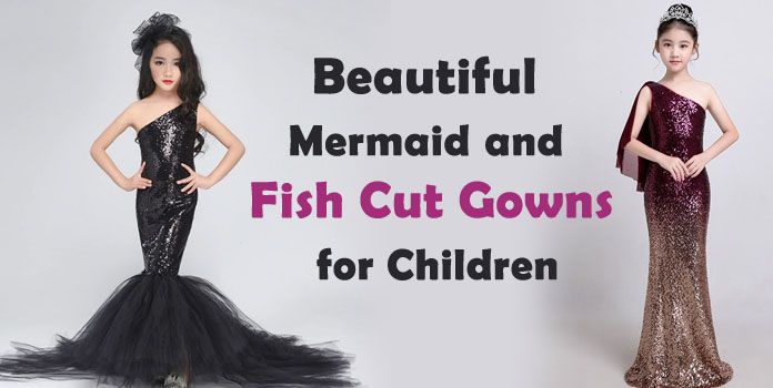 Mermaid Gown Fish Cut Baby Gown | Mermaid Gown Cutting And Stitching |  #Mermaid - YouTube