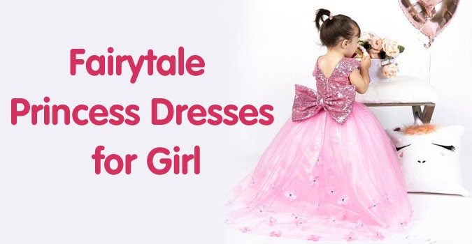 Frill Neckline Princess Dress Girls Flowers Embroidery High - Temu