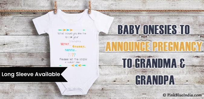 Pregnancy Announcement Onesie, Baby Onesie Grandma, Grandpa