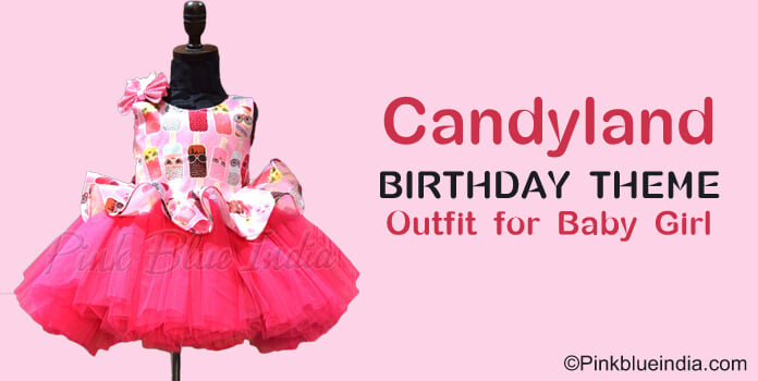 Candyland Dress for girls birthday party