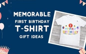 Memorable First Birthday T-shirt Gift Ideas for Baby 1st Birthday