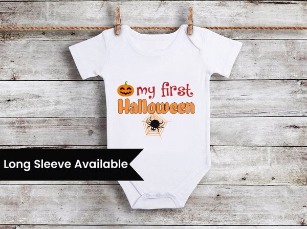 baby boy my first halloween outfit, Boy first halloween Onesie, Newborn halloween