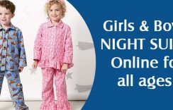 Girls & Boys Night Suits & Nightwear Online for all ages