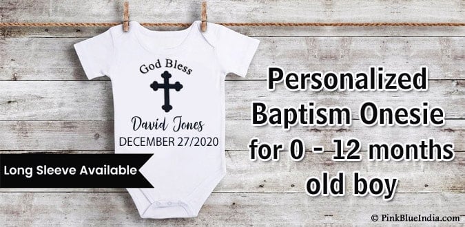 baby boy baptism onesie, Newborn Christening onesie romper