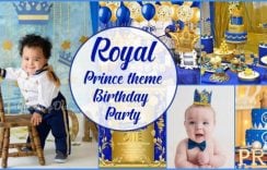 Royal Prince Theme ideas for First Birthday Party