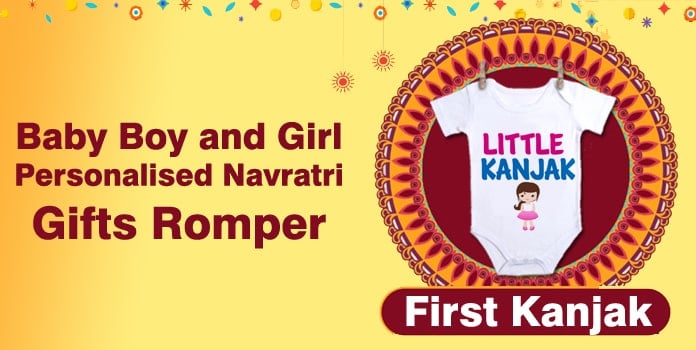 First Kanjak, Little Kanjak Baby Romper Gift, Personalised Onesie