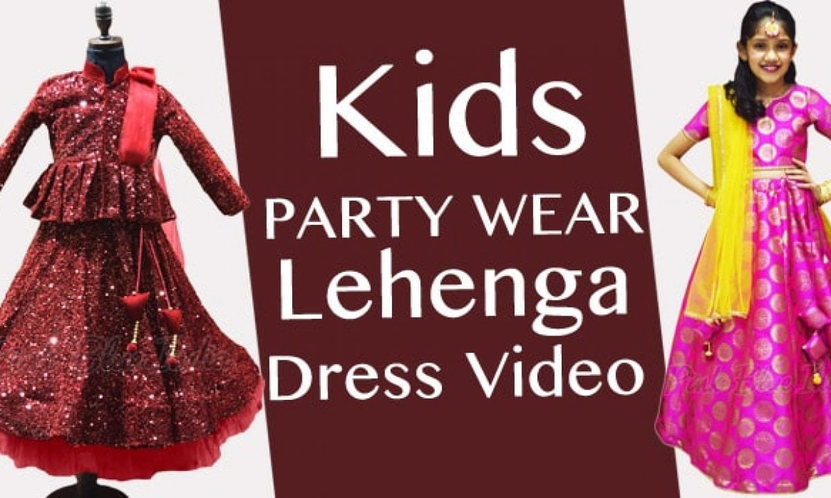 30 Lehenga for kids & teenage fashionistas - A to Z of Kids Lehenga-anthinhphatland.vn