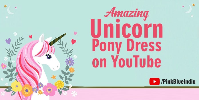 Unicorn Dresses Video, Little Pony dress on youtube