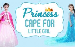 Beautiful Designs of Princess Cape Dress for Little Girls